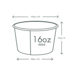 16oz кутия за супа, серия 115