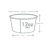 12oz кутия за супа, серия 115