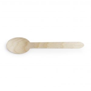16.5cm дървена лъжица